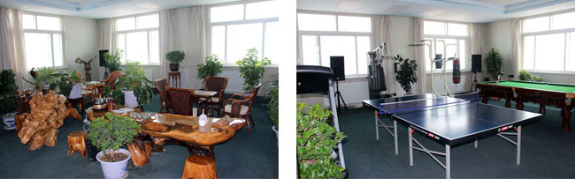 企業員工活動與休息區