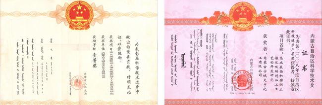 內蒙古自治區科學技術獎