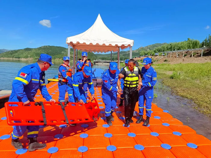 水上應急救援演練